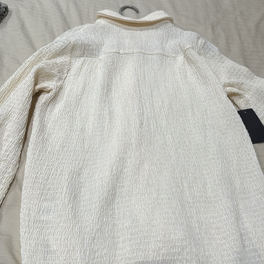 Textured button up - Picture 5 of 5